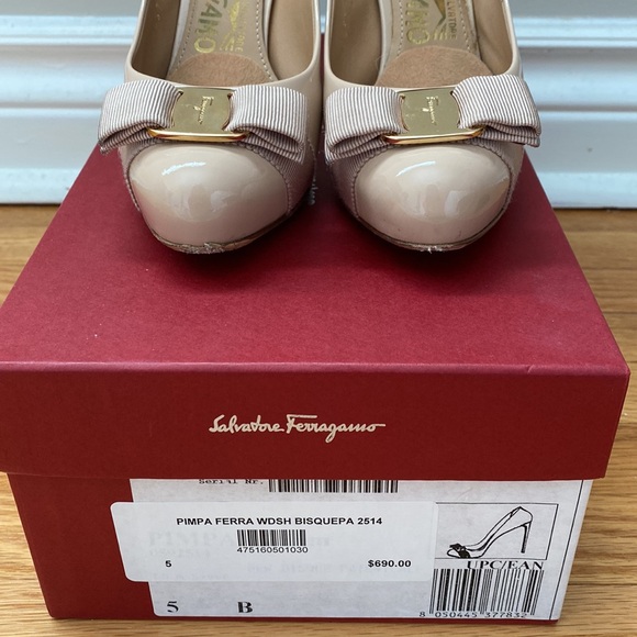 Salvatore Ferragamo Pimpa Ferra (Size 5) - Picture 2 of 6